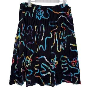 Vintage Retro‎ Colorful Patterned Women's Skirt